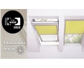 Roleta w kolorach z II grupy FAKRO ARF SOLAR