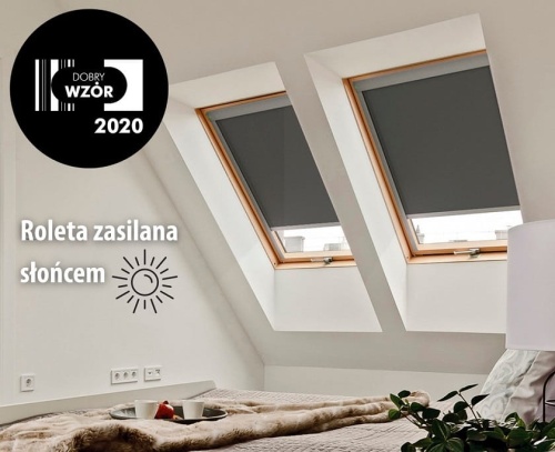 Roleta w kolorach z I grupy FAKRO ARF SOLAR