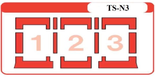 Zespolenie kołnierzy TS typu TS-N3-D