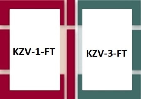 Zespolenie kołnierzy EZV-FT Thermo typu B2/1 134x98
