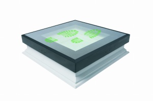 Okno FAKRO DXW DW6 120x120 do tarasów i płaskich dachów 