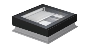Okno FAKRO DXZ-A P2 AMZ/Z 80x80 do płaskich dachów nieotwierane