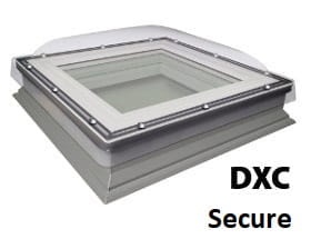 Okno FAKRO DXC-C P4 Secure do płaskich dachów - nieotwieranie