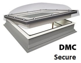 Okno FAKRO DMC-C P4 Secure 60x90 do płaskich dachów - otwieranie ręczne