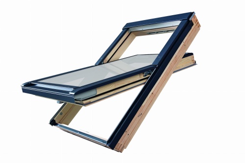 Okno dachowe FAKRO FTP-V U41 APMX GREENVIEW RAL 7016