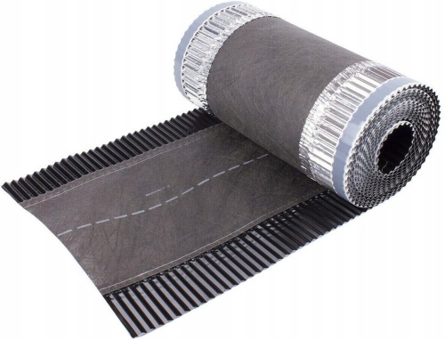Taśma kalenicowa VENT-ROLL VR300 RAL 9005 - 5mb czarna
