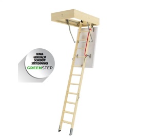Schody strychowe Fakro LWE Energy Efficient 70x120/280 GREENSTEP 0,65 W/m2K