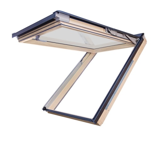 Okno FAKRO FPP-V MAX U41 APMX RAL7016 GREENVIEW