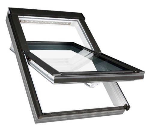 Okno dachowe FAKRO model PTP-V U4 RAL7022