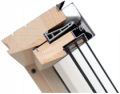 Okno dachowe FAKRO FPP-X MAX P50 BPMX 66x118 RAL9005 GREENVIEW