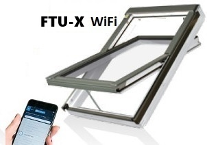 Okno dachowe FAKRO FTU-X P50 AUWX WiFi 114x140 GREENVIEW