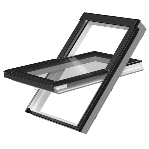 Okno FAKRO PTP-V U41 BBMX  RAL9005 GREENVIEW