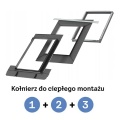 Kołnierz VELUX EDQ PK10 2000 94x160  / zestaw do ciepłego montażu EDQ + BDX + BFX
