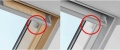 VELUX ZOZ 230 Zestaw uchwytów montażowych do rolet wewnętrznych