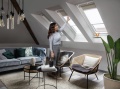 Roleta zaciemniająca- plisowana VELUX DFD MK10 78x160 do okien dachowych