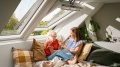 Okno VELUX INTEGRA GLU 006421 MK06 78x118 - okno elektryczne zdalnie sterowane