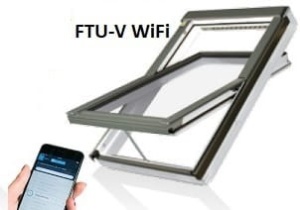 Okno dachowe FAKRO FTU-V U41 AUWX  WiFi 94x140 GREENVIEW