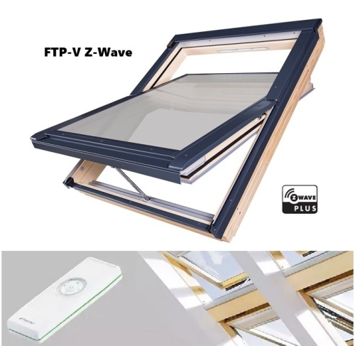 Okno dachowe FAKRO FTP-V U41 APZX Z-Wave 78x140 GREENVIEW