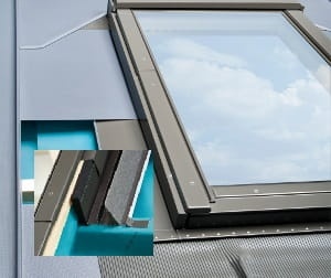 Kołnierz FAKRO typ EBV-PT Thermo 78x98 do blachy panelowej