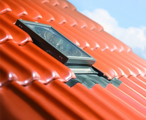 Świetlik rurowy płaski SFH 350 FAKRO - komplet z kołnierzem