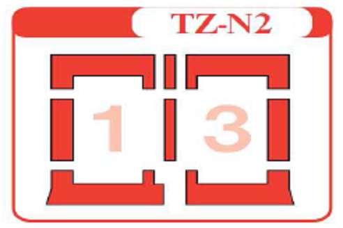 Zespolenie kołnierzy TZ-D typu TZ-N2-D