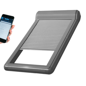 Roleta zewnętrzna Fakro ARZ WiFi Blebox 66x118